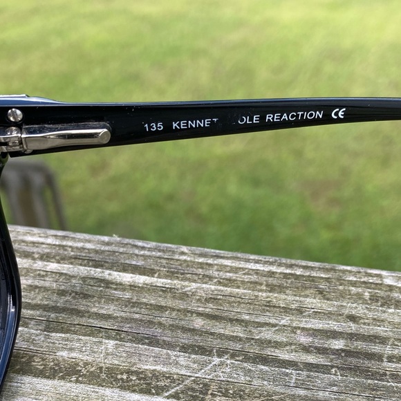 Kenneth Cole Reaction sunglasses frames black cat eye 55[]16 135 - Picture 6 of 10